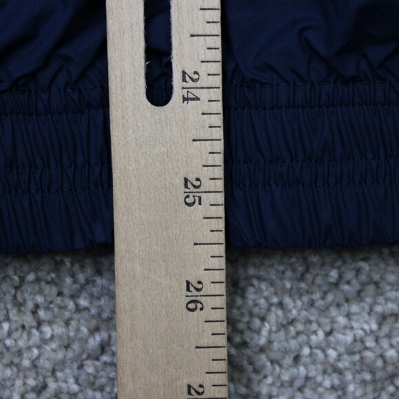 Project Rock Jacket Mens Small Blue Under Armour UA Full Zip Woven Hooded Coat - Picture 14 of 14